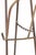 Brass Early 20th Century Brass Tripod Tier Magazine Rack For Sale - Image 8 of 8