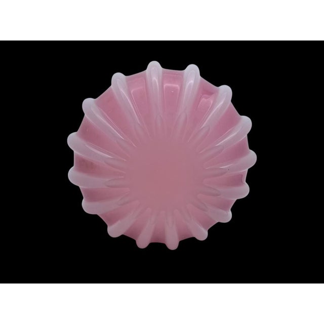 Glass Murano Opaline Glass Vase from Seguso, 1960s For Sale - Image 7 of 12