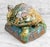 1970s Vintage 1970s Stoneware Drip Glazed Turtle Garden Sculpture For Sale - Image 5 of 11