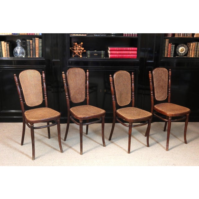 Chairs from Thonet, 1890s, Set of 4 For Sale - Image 11 of 11