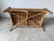 Vintage Coastal Rattan & Wicker Loveseat With Original Cushions For Sale - Image 12 of 12