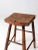 Antique Sadldle Seat Wooden Stool For Sale - Image 4 of 12