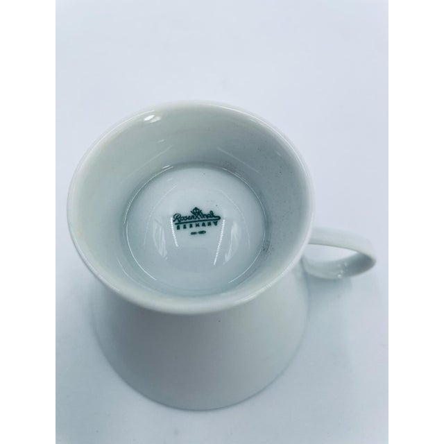 Ceramic Form 2000 Porcelain Collectors Cup from Rosenthal, 1955 For Sale - Image 7 of 9