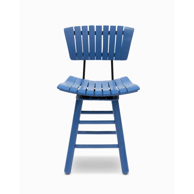 Arthur Umanoff Vintage Mid Century Umanoff Style Children's Swivel Stool For Sale - Image 4 of 8