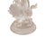 Glass White Crystal Glass Liuli Pate-De-Verre Manjushri Kwan Yin Bodhisattva Statue For Sale - Image 7 of 11