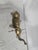 Mid 20th Century Vintage Large Brass Elephant Sculpture With Raised Trunk For Sale - Image 5 of 5