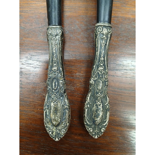 1930s King Richard by Towle Sterling Silver Salad Set - Two Piece For Sale In New York - Image 6 of 6
