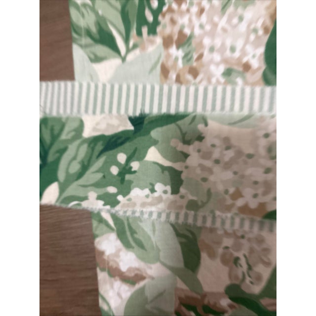 tropical print small space bistro panel only set with bow sashes included handmade by Becky Thompson