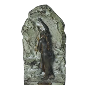 Early 20th Century "La Source" Lucien Charles Edouard Alliot Bronze Sculpture