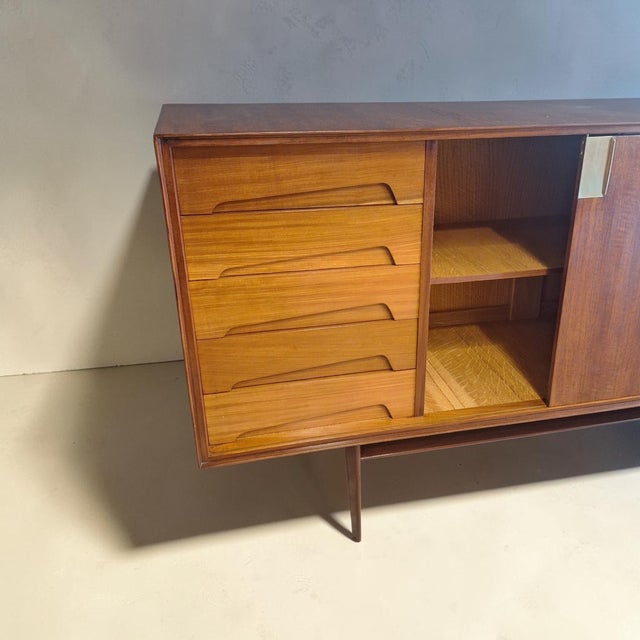 Teak Sideboard by Edmondo Palutari for Dassi, Italy, 1960s For Sale - Image 9 of 10