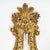 A pair of 19th century gilt bronze lyre sconces, napoleon iii period, 3 lights. Measures: h: 47 cm, w: 35 cm, d: 24 cm....