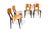 Vintage Swiss Chairs by Kurt Thut, 1953, Set of 4 For Sale - Image 15 of 18