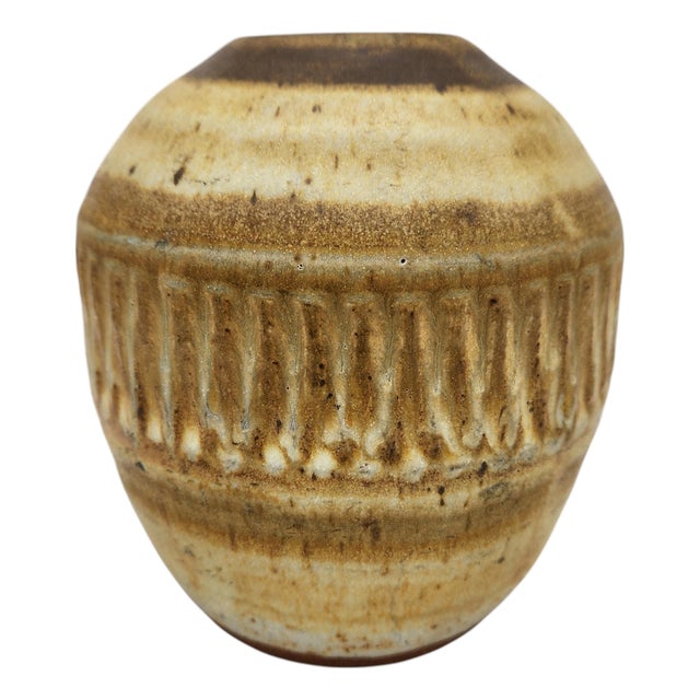 Mid 20th Century Studio Pottery Pot For Sale