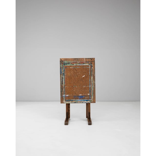 20th Century French Wooden Artist's Easel with Adjustable Tilt For Sale - Image 16 of 18