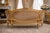 Tan 1900s French Louis XVI Gilt Beech Tan Velvet Settee For Sale - Image 8 of 9