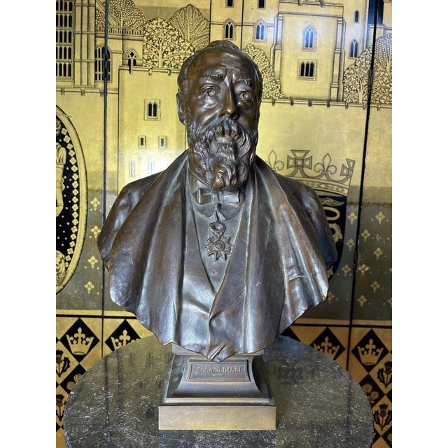 Bronze Bust Denys Puech Barbedienne For Sale - Image 6 of 6