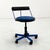 Adjustable Blue Desk Chair from Bieffeplast, 1980s For Sale - Image 11 of 11