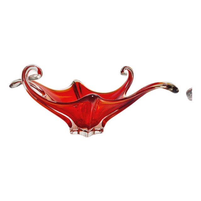 Decorative Bowl by Murano Mandruzzato, Italy, 1950s For Sale