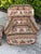 Vintage English Tufted Barrel Lounge Chair & Ottoman For Sale - Image 4 of 12