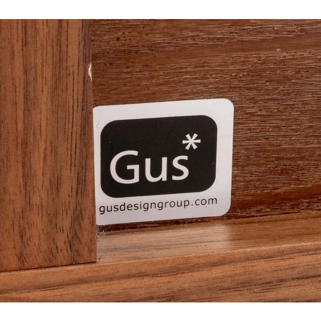 Pair of Gus Design Group Oak Bedside Tables For Sale - Image 10 of 10