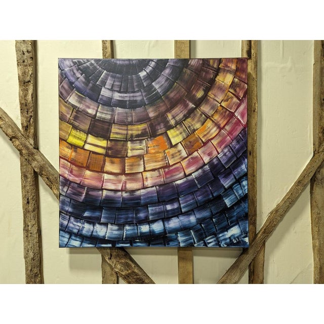 L. Zantopp, Organic Brickwork, 21st Century, Paint For Sale - Image 12 of 12