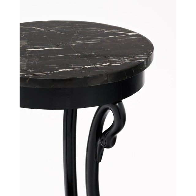 Wood Empire Style Side Table For Sale - Image 7 of 10
