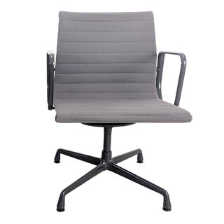 Grey EA 107 Desk Chair by Charles & Ray Eames for Vitra For Sale