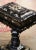 Victorian 19th Century English Victorian Papier-Mâché Sewing Table With Pearl Inlay For Sale - Image 3 of 13