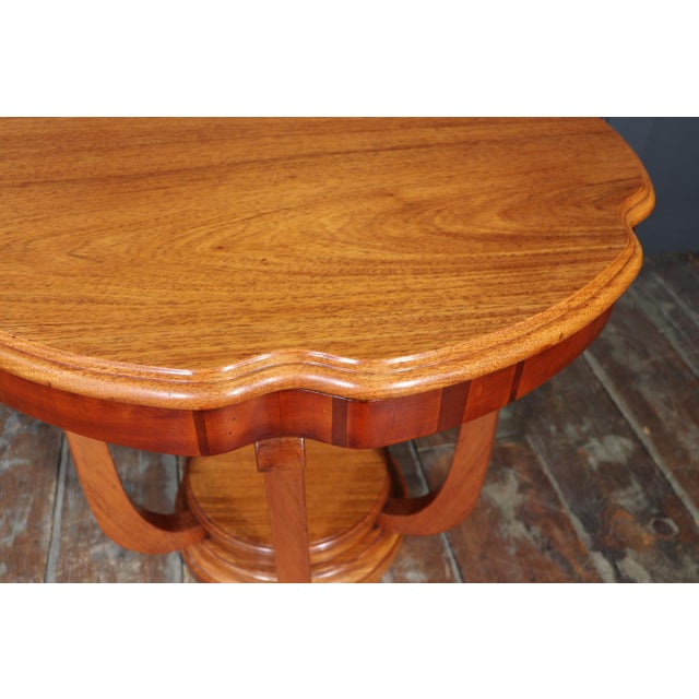 Art Deco French Centre Table in Mahogany, 1925 For Sale - Image 12 of 13