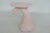 Jeannette Shell Pink Milk Glass Cornucopia Horn Vase For Sale - Image 9 of 11