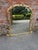 Large Antique English Shaped Gilt Overmantle Mirror For Sale - Image 6 of 7