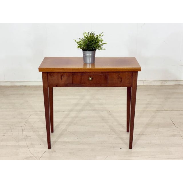 Antique Mahogany Console Table with Drawers For Sale - Image 12 of 12