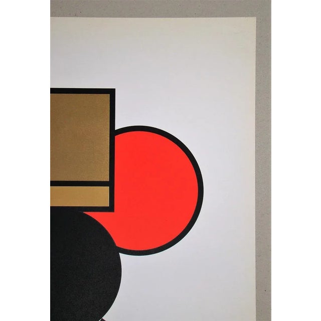 Composition Screen Print by Erich Buchholz, 1920 For Sale - Image 4 of 13