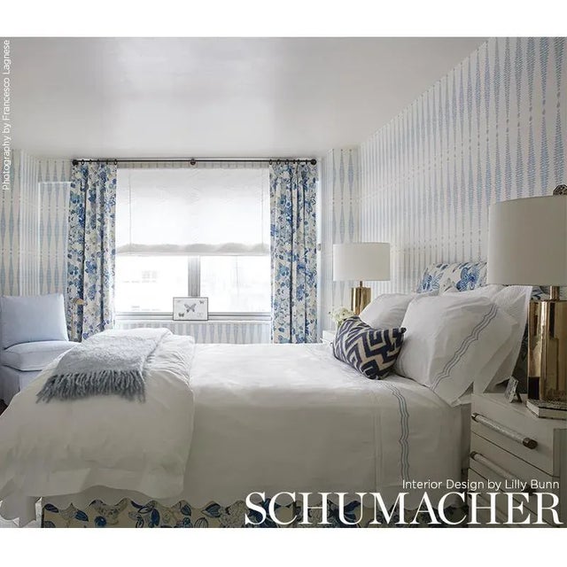 A loose, large-scale floral, Bouquet Chinois is enlivened by colorful blooms and ginger jars. It's a whimsical take on...