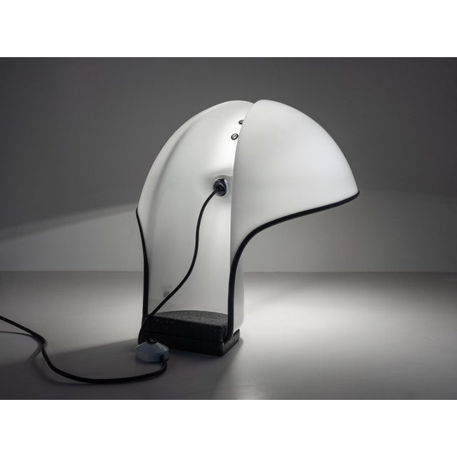 1970s Albanella Table Lamp by Ermanno Lampa & Sergio Brazzoli for Harvey Guzzini For Sale - Image 5 of 11