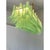 Luxury and and elegant green frosted “selle”murano glass chandelier green frosted “selle” elements in murano glass poured...
