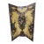 Vintage Hand-Painted Italianate Floral 3-Panel Dressing Screen Room Divider For Sale