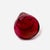 Late 19th Century Antique Eapg Cranberry Glass Sugar Shaker | Swirl Pattern Muffineer 5.5" For Sale - Image 5 of 8