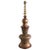 1950s Copper and Brass Table Lamp on Wood Base For Sale - Image 10 of 10