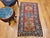 19th Century Vintage Handwoven Caucasian Kazak Rug, Geometric Pattern, Red & Ivory, 4' x 7' For Sale - Image 5 of 18