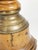 Gold Rustic Wooden Table Lamp, France, 1960s For Sale - Image 8 of 12