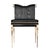 Not Yet Made - Made To Order "Moglie" Chair With Bronze and Exclusive Accessory, Hand-Crafted For Sale - Image 5 of 12