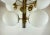 Gold Mid-Century Atomic Brass 9-Arm Chandelier, 1970s For Sale - Image 8 of 15