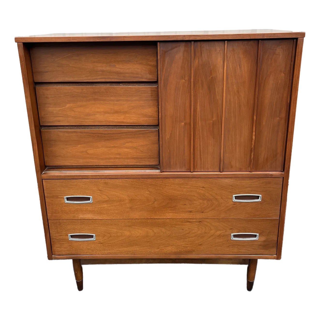 短冊筥　色紙筥　　　　　江戸期 1960s-hooker-mainline-walnut-