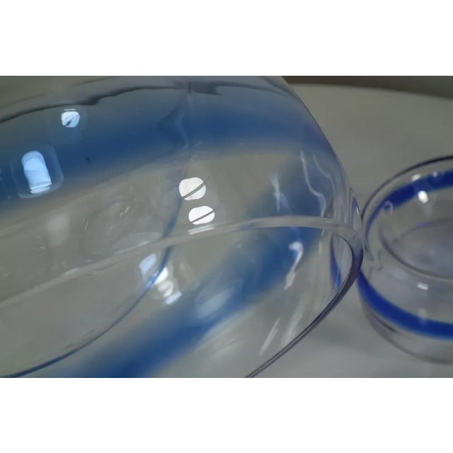 1960s Murano Glass Dessert Fruit Set from Mazzega, 1960s, Set of 7 For Sale - Image 5 of 10