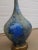 Blue Mid 20th Century Helmut Bruchman Style Mid Century Modern Blue Glaze Ceramic Lamps - a Pair For Sale - Image 8 of 12