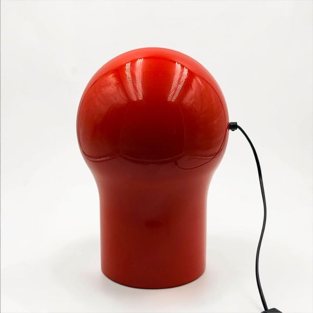 Red Telegono Desk Lamp by Vico Magistretti for Artemide, Italy, 1970s For Sale - Image 6 of 12