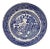 Antique Blue Willow Salad Plate From England - Circa 19th Century For Sale