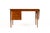1960s Danish Modern / Mid Century Walnut Drop Leaf Writing Desk Attributed to Erik Buch for o.d. Møbler For Sale - Image 4 of 12