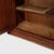Antique Victorian Empire Walnut & Burl Step Back Bookcase C1880 For Sale - Image 9 of 18